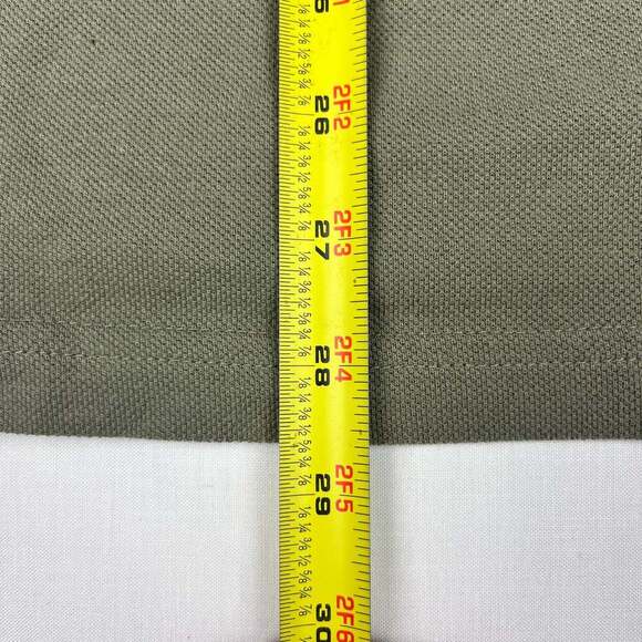 ADIDAS CLIMACOOL PALM AIRE MEN'S GOLF POLO SHIRT GRAY BLUE PIN XL USED POLYESTER - Picture 8 of 10